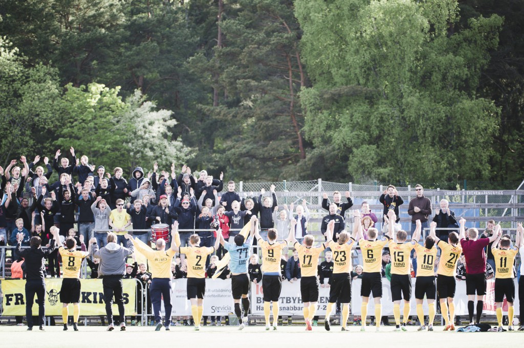 IK Frej Täby, ståplats, hemmaklack, fotboll, Superettan