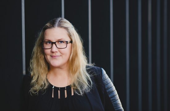 Porträtt vid Täby Centrum