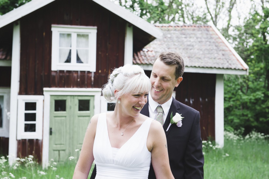 Utomhusbröllop i Veckholm