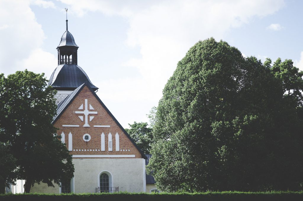 Vigselplats, vigsel, wedding, bröllopsdag, kyrka, Enköping, sommarbröllop