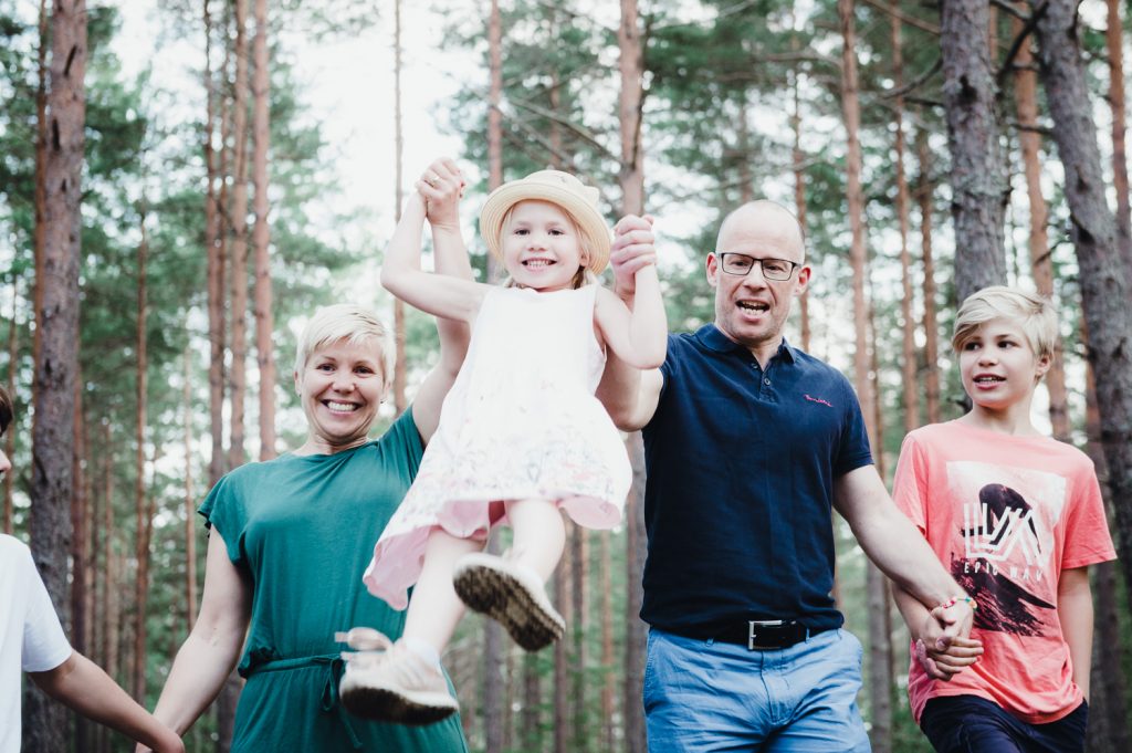 Familjefotografering i Täby